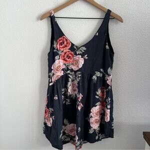 Malai Floral Boho Swim Cover Dress Summer Dress Small